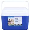 Eleage Scatola Frigo Portatile da 5 Litri Borsa Frigo Rigida Isolata di Grande capacità per Viaggi, Campeggio e Picnic Refrigerazione Efficiente (Arancia)