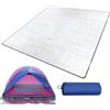 Générique Tenda opaca, pieghevole picnic pad, doppio lato in alluminio opaco