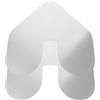NUOBESTY Protezione Prua per Kayak e Barca in Acciaio Inossidabile con Design Dentellato e Facile Installazione per Uso su Rimorchio Marino e Attracco Argento