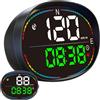 Generic Indicatore intelligente GPS, display Head Up per auto, monitor tachimetro a 4 modalità