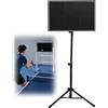 Generic Tavola da ping pong con angoli regolabili, tavolo portatile e ritorno verticale, per casa, ufficio, palestra, pratica da solista