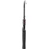 Drawup Canna da pesca telescopica in fibra di carbonio, ad azione rapida, ad azione rapida, 180 cm, colore nero (S150, 1,5 m)