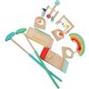 KIOALXZ Mini set di equilibrio da golf per bambini, giocattolo da campo da golf, gioco coinvolgente, sviluppo della coordinazione e delle capacità motorie,