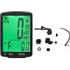 Diyeeni Computer da Bicicletta LCD da 2,8 Pollici con Sensore Cadenza di velocità, Contachilometri Tachimetro Bici Wireless, Computer da Ciclismo Impermeabile con Retroilluminazione, Scansione