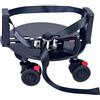 Generic Base della ruota della borsa da golf, Base del carrello del sacco da golf, Portable G Olf Stand,