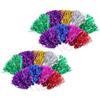 ibasenice Pompon da Cheerleader Colore Casuale in Plastica Manico Liscio 18 Pezzi per Accendere L'atmosfera per Competizioni Sportive e Coreografie di Danza