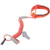 ifundom Corda di Sicurezza Rossa e Design Elastico in TPU con Fischietto Integrato 30x4,5x2,5cm per Motore Fuoribordo per Navigazione e Canoa