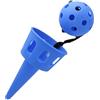KIXZSAZ Divertitevi all'aria aperta con il gioco Pass Catching per bambini e genitori, attività di gioco all'aperto e al chiuso con palline per bambini, blu, 16.5 cm