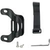 Dolvitrny Supporto per pompa da bicicletta, staffa di montaggio per gonfiatore da ciclismo, clip di fissaggio portatile in nylon con bulloni e cinghia, accessorio per telaio facile da installare (C)