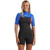 Roxy Prologue+ 2026 - Muta Corta da Donna, con Cerniera Posteriore, 2 mm, Colore: Cobalto