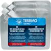 TERRMO Ice Pro™ Siberini Ghiaccioli per Borsa Frigo e Lunch Box | Lunga Durata 8-12h | Tavolette Ghiaccio Riutilizzabile, Mattonelle Ghiaccio Premium, Accumulatore di Freddo | 350ml & 19x16cm - 2 Pz.