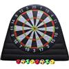 Generic Bersaglio gonfiabile con 8 palline, ventilatore da 370 W, borsa per il trasporto per giochi di carnevale all'aperto