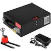 HJGHY ,48v,10Ah, Batteria al Litio per Carrello elevatore Elettrico da 48 V 10 Ah 15 Ah 20 Ah 30 Ah, Batteria per transpallet da 48 Volt per carico e Scarico, Motore per Carrello impilatore
