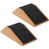 zwxqe Squat Wedge Block, Heel Wedge for Squat, Non Slip Fitness Incline Board, Lightweight Workout Ramp for Calf Stretching, Yoga, Strength Training, Home Gym