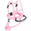 Caswynlife Imbracatura da sci per bambini, per allenamento, snowboard, pattinaggio, ciclismo, regolabile, in nylon, di sicurezza, per bambini dai 2 ai 7 anni (rosa)