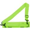 Pumixiy Borsa portatile per mazze da golf per mini club, supporto in nylon e PU per 4-6 ferri con 4 slot per T, divisori interni, tracolla, custodia leggera per pratica di viaggio, nero (arancione)