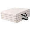 QSTDGVPW Tappetino Portatile Pieghevole per Esercizi Palestra Casa Superficie Antiscivolo Cuscino Multifunzionale in Pelle PU EPE Comfort Imbottito