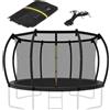 Generic Rete di ricambio da 305 cm, resistente ai raggi UV, con fibbie per 6/8 pali altezza 180 cm, accessori Tng