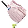 Elnwnnkc Zaino da donna con scomparto per scarpe e scomparto asciutto bagnato adatto per racchette da tennis e laptop zaini sportivi compatti
