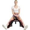 Kaichenyt Allenatore per spagate, capacità di carico 120 kg, per allenare le cosce con imbottitura in PU, pressa per gambe per la casa, allenatore di allungamento regolabile fino a 180°, per danza, ginnastica e