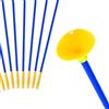 DAGLLGEW Frecce a Ventosa 10 Pezzi Frecce in Plastica per Bambini Set di Tiro con L'Arco da 18, 5 Pollici Giocattolo di Pratica di Sostituzione per Bambini Set di Tiro con L'Arco per Adulti Giocattolo a V