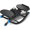 MERACH Stepper per casa laterale Rock Stepper con bande elastiche & Display
