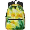 ybhgvc Daffodil Flower Print Unisex Leggero Impermeabile Casual Zaino Per Il Viaggio Quotidiano Viaggi Weekend