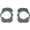Glewi Coperture per tacchetti in plastica grigia per Wahoo per Speedplay per Zero per pedali Aero Coppia di protezioni estendere piastra di vita parti per bici