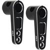 DiGiYes 2Pcs CNC Alluminio 25T Servo Horn 25 Denti Motore Braccio Sterzo Fit per Futaba Savox Power HD/Sostituzione per 1/8 1/10 RC Off-Road Crawler Drift Racing Car