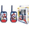 Lexibook, Spidey e i Suoi Fantastici Amici, Talkie-Walkies 200m, Gioco di Comunicazione per Bambini, 2 canali di Comunicazione, Clip Cintura, a Pile, Blu/Rosso, TW12SP1