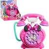 Just Play Telefono rotante di Minni Parla con me Disney Junior, con effetti luminosi e sonori, gioco di finzione, giocattoli per bambini dai 3 anni in su di Just Play