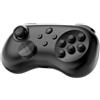 Risveglio Controller di gioco wireless con joystick effetto Hall, 6 pulsanti per layout arcade, tasti regolabili per interruttore per ps4 per ps3 PC mobile (nero)