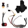 No Motore Brushless Outrunner 3542 AM32 Programmazione ESC 80A con Cambio Nero1435