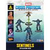 Asmodee Marvel Crisis: Protocol X-Men Sentinels Affiliation Pack Miniatures
