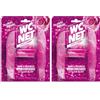 Wc Net - Tavoletta Brilliant Floral Ritual, Detergente Igienizzante Solido per Wc, Igiene, Texture Glitterata e Piacevole profumo di Lunga Durata, 2 Pezzi (Confezione da 2)