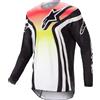 alpinestars Racer Semi Maglia MX M uomo nero
