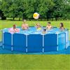 INTEX Piscina fuoriterra Rotonda Metal Frame Ø457x122cm con Pompa a Filtro Art. INTEX 28242
