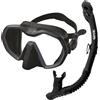 Seacsub Icona&reverse Dry Snorkelling Set Nero Nero Taglia Unica
