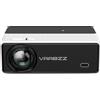 Vivibright Proiettore VAABZZ D4000, 6000 lumen ANSI, con custodia e schermo da 100 pollici