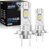 XELORD H7 LED Lampadine Auto 50W 10000LM 6500K Bianco Freddo - Compatibile con Anabbaglianti/Abbrivianti,Plug & Play,2 Pezzi