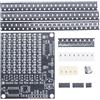 DONGKER Scheda Saldatura Componenti,DX-TP16 64 LED SMD Kit Saldatura Elettronico Fai Da Te per Principianti Imparano
