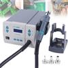 Generic Stazione di saldatura ad aria calda 1000 W di grado industriale con display LCD, ventola CC senza spazzole per riparazione elettronica e dissaldatura, velocità del flusso d'aria 250 cm/s