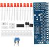 Hoement Kit di Saldatura Fai da Te 4 Set Modulo Luce a Flusso D'acqua, Componenti Elettronici Plastici per Hobby Elettronica e Assemblaggio Circuito LED