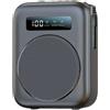 No Amplificatore Vocale Bluetooth con Microfono Lavalier Magnetico Wireless pe2705