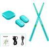 Kit di Batteria Elettronica a Aria Ricaricabile per Casa, Principianti, Bambini