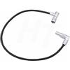 HangTon BM5 BM7 HH7 HS7T Monitor 4 Pin Cavo di Alimentazione per ARRI Alexa Z CAM E2 F6 Macchina Fotografica 0B Ruotato 2 Pin a PortKeys 45 cm