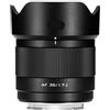 Generico Obiettivo a focale fissa APS-C Air da 35 mm F1.7 con messa a fuoco automatica for attacco E/Z/XF XT-5/X-HS/X-M5/ZV-E10/A6700/Z50/Z7II(Z)