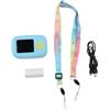 MuchLuckystar Fotocamera digitale per Instax per mini pellicola con schermo HD 2.0: per stampa istantanea lettore MP3 videoregistratore console di gioco ABS rosa supporto 128 GB (blu)