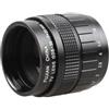 Generico Obiettivo 35mm F1.7 C Mount+anello macro, compatibile con Olympus | Obiettivo FUJIAN CCTV TV Movie per Micro 4/3 m4/3 EP3 EP5 EPL1 EPL2 EPL3 EPL5 EPM1