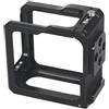 Generico Telaio gabbia fotocamera, compatibile con GoPro, HERO 11 Black Mini | Custodia in alluminio con foro da 1/4, slitta fredda, cover laterale opzionale(Standard Cage,No Logo)